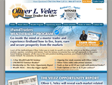 Tablet Screenshot of olivervelez.com